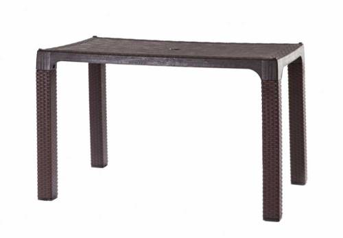 70x120 Rattan Trend Lux (ohne Glas) Tisch