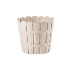 Cylinder Bamboo Flower Pot - Thumbnail