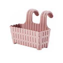 Bamboo Flower Pot With Hanger - Thumbnail