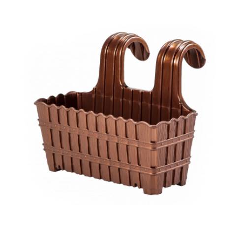 Bamboo Flower Pot With Hanger