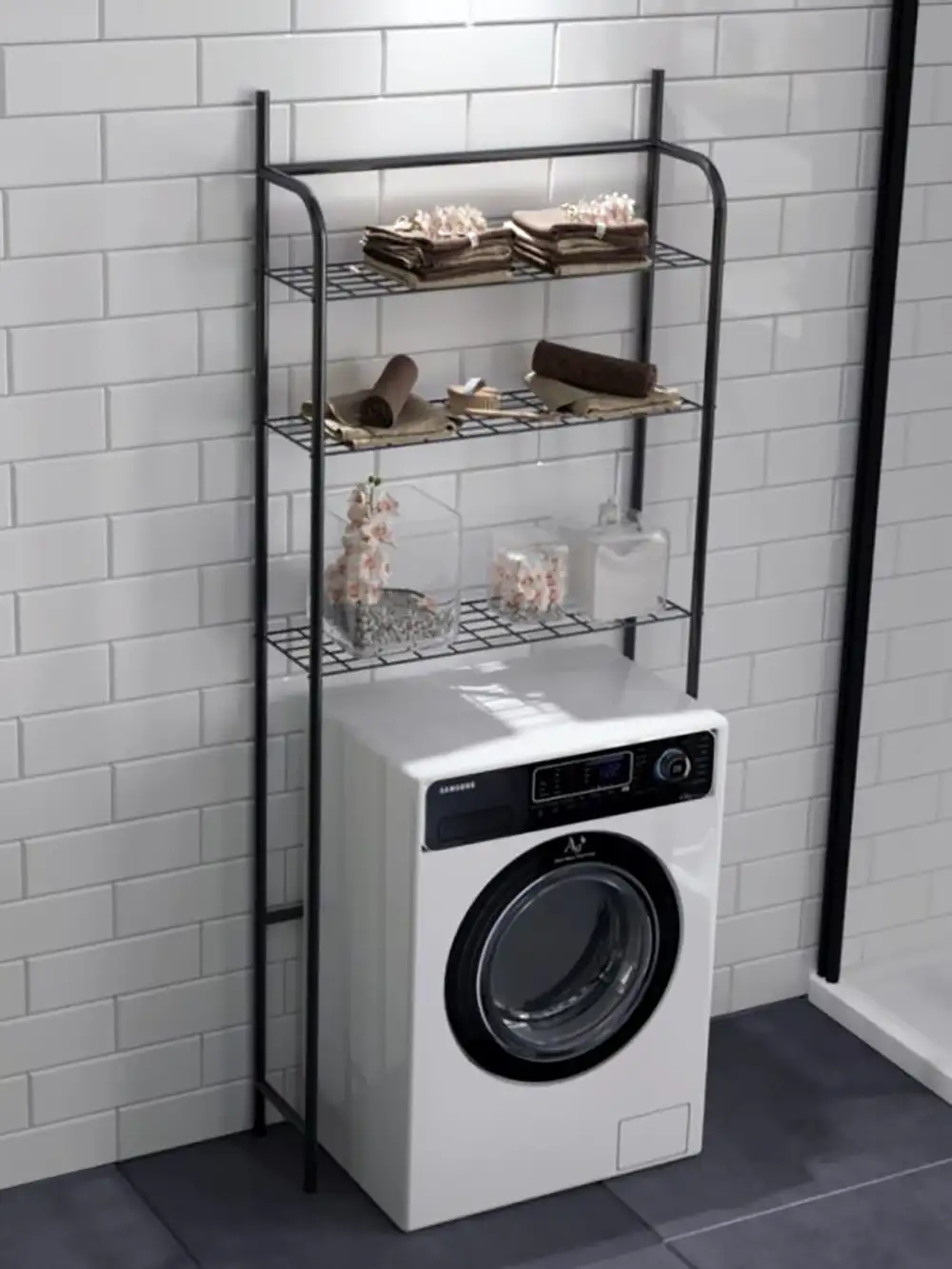 Banyo Rafı (Çamaşır Makinesi Üzeri)