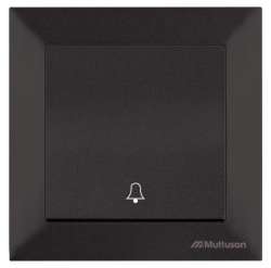 Candela Bell Switch White with Screw - Thumbnail