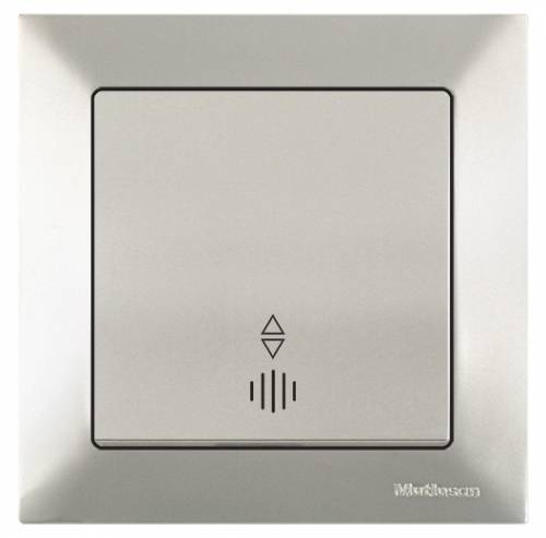 Candela Illuminated One (220V) Gang Two Way Switch White - Easy Connection