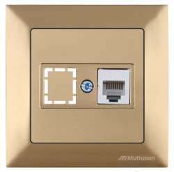 Candela Telephone Socket 1Xrj12 White - Thumbnail