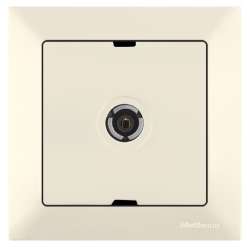 Candela TV Socket (Through) 11Db White - Thumbnail