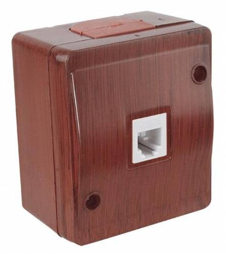 Data ابريز 1*Rj45 (Cat5E) Nemliyer ابيض