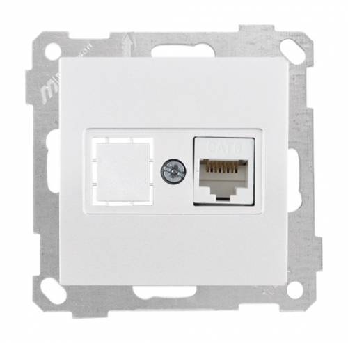 Data Prizi 1*Rj45 (Cat6) Beyaz