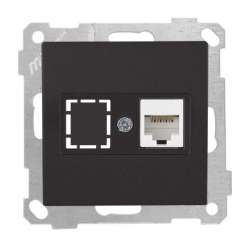 Data Prizi 1*Rj45 (Cat6) Beyaz - Thumbnail