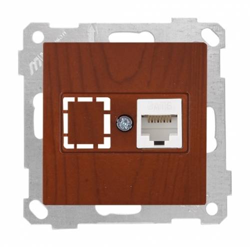 Data Prizi 1*Rj45 (Cat6) Beyaz