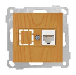 Data Prizi 1*Rj45 (Cat6) Beyaz - Thumbnail