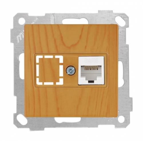 Data Prizi 1*Rj45 (Cat6) Beyaz