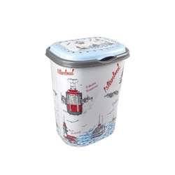 Decorated Laundry Basket - Thumbnail