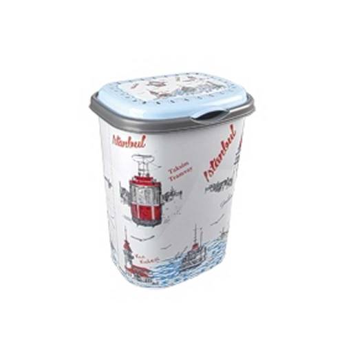 Decorated Laundry Basket