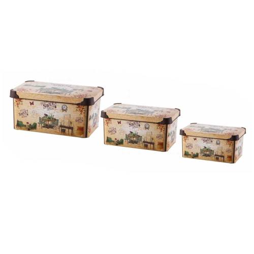 5 L Dekor Aufbewahrungsbox
