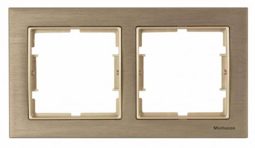 Elitra Ale 1 Gang Frame Satin-Satin