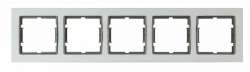 Elıtra Chrome Tekli Çerç Mat Alüminyum-Füme - Thumbnail