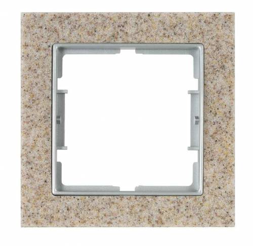 Elıtra Marble Tekli Çerç.Sand Stone-Gümüş