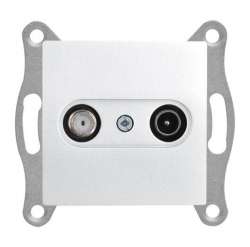 EP - TV/SAT Socket (Dead End) White - Thumbnail