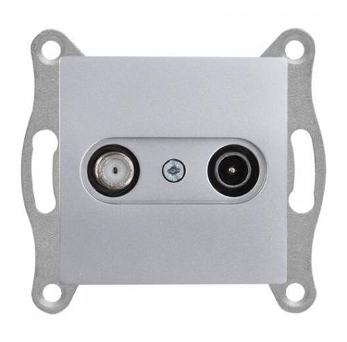 EP - TV/SAT Socket (Through) / 4Db/F Connector White