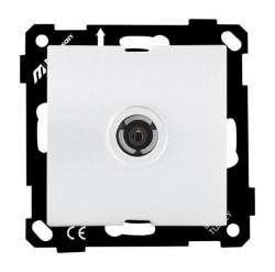 EP - TV Socket (Through) 11Db White - Thumbnail