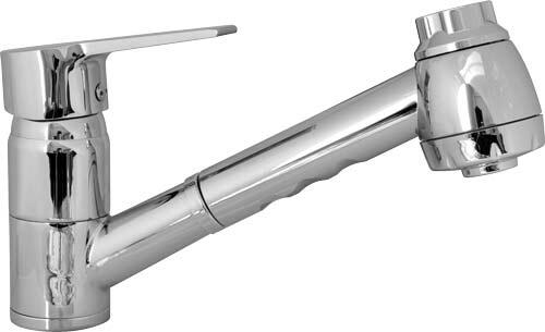 Industrial Pill Out Kitchen Faucet