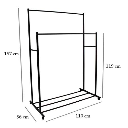 Kanat Elegant Clothes & Dress Hanger Stand