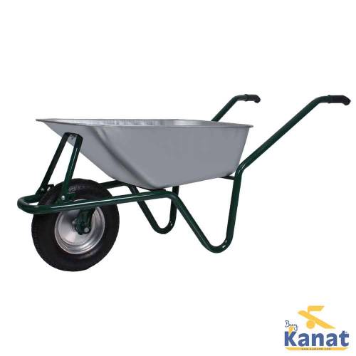 Kanat Mega Galvanized Unassembled Wheelbarrow