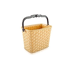 Rattan Wäscheklämmer-Korb