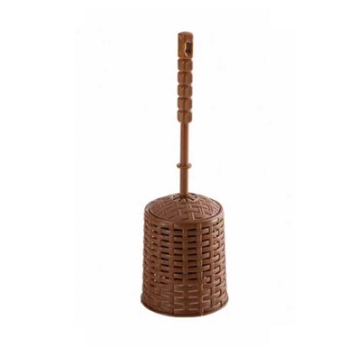 Brosse WC en rotin