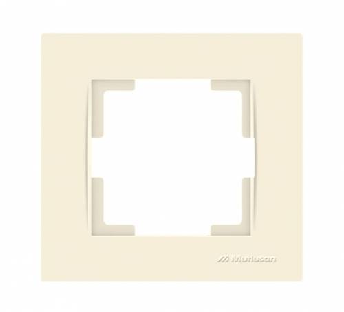 Rita 1 Gang Frame White