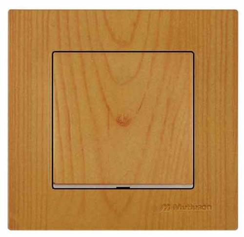 Rita Double Pole Switch White (with Screw)