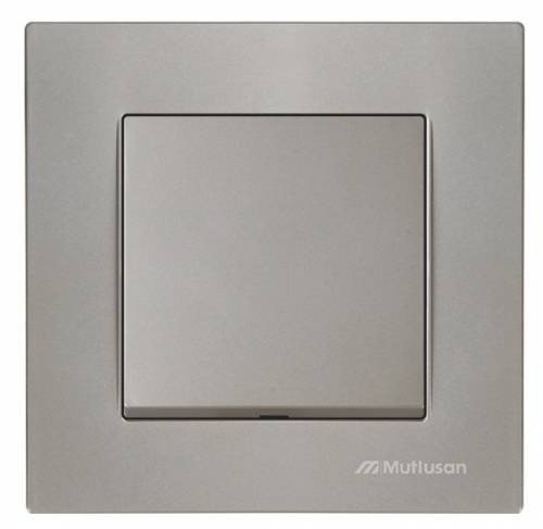Rita Double Pole Switch White (with Screw)
