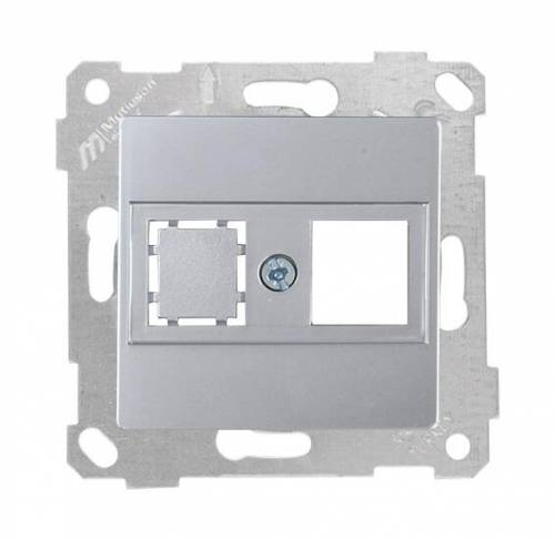 Rita Розетка компьютерная 1*RJ45 (без коннектора), белый цвет
