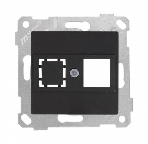 Rita Розетка компьютерная 1*RJ45 (без коннектора), белый цвет