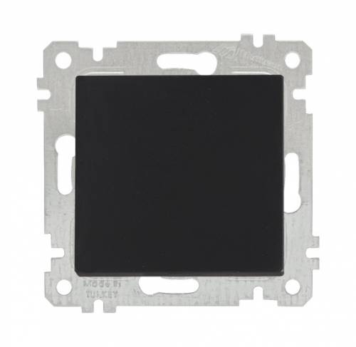 Rita Mechanism+Plate Double Pole Switch White (with Screw)