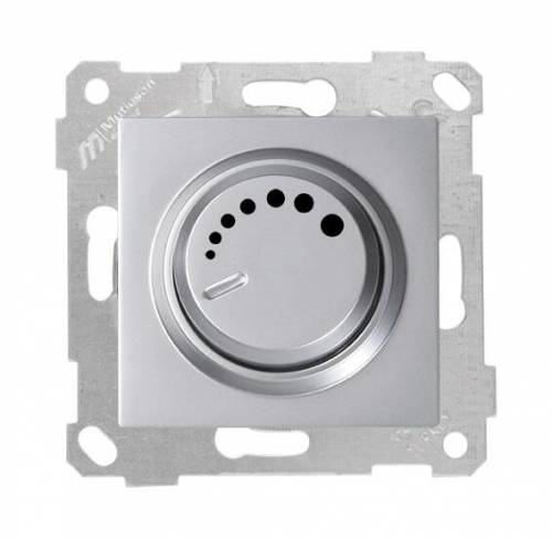 Rita Mechanism+Plate RL Illuminated Dimmer 1000W White