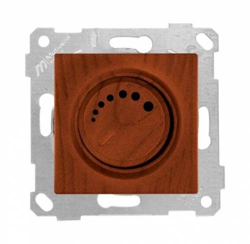 Rita Mechanism+Plate RL Illuminated Dimmer 600W White