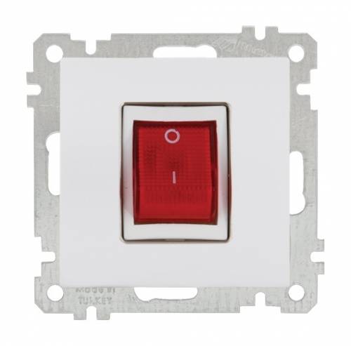 White Heather Switch (mech+plate)