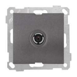 White TV Socket (Dead End) - Thumbnail