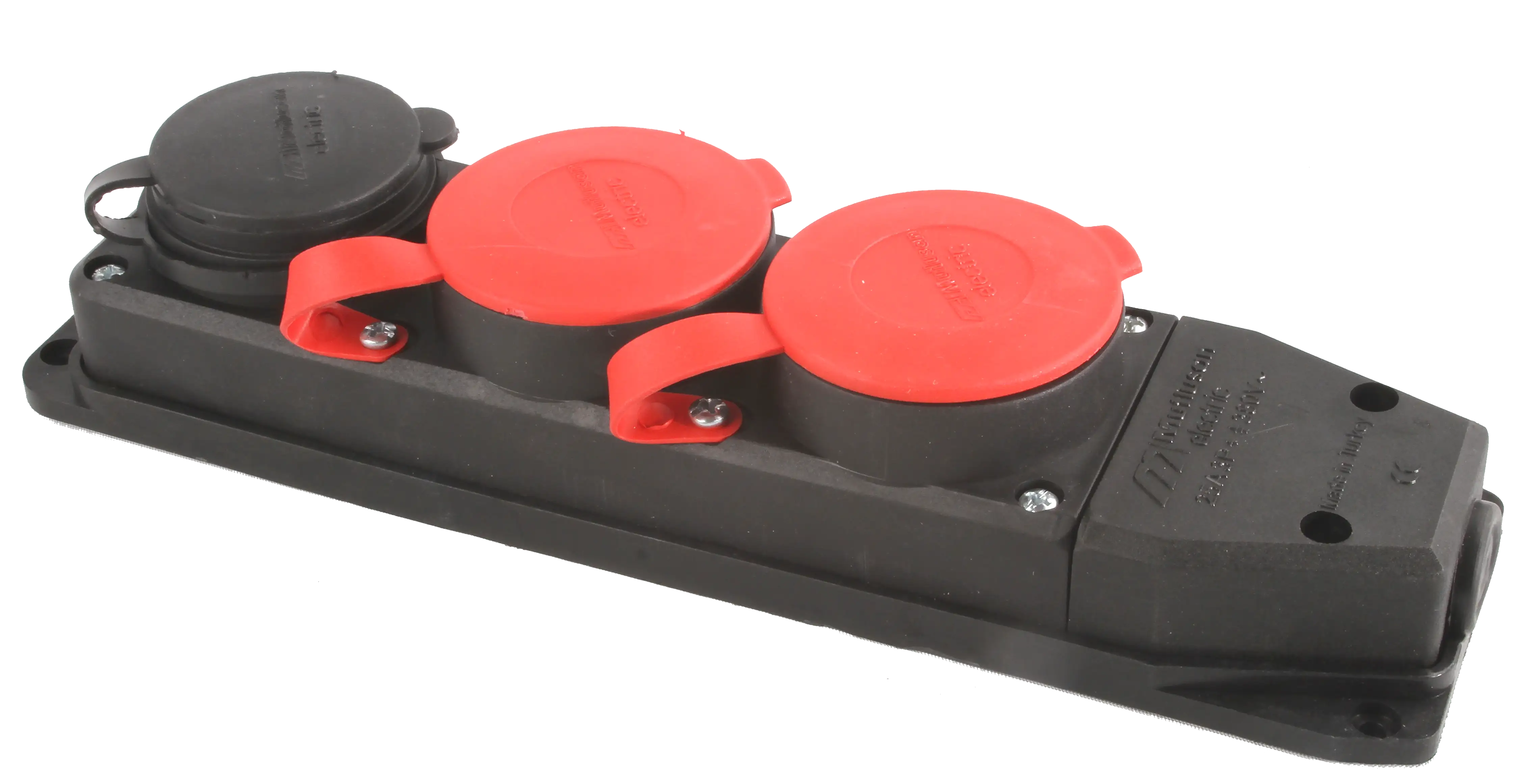 Mutlusan - 2 Three-Phase 1 Monophase Group Socket (3X25A) Mutlusan - 2 Three-Phase 1 Monophase Group Socket (3X25A)