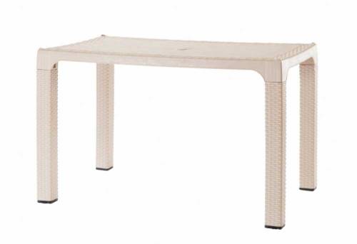 70x120 Rattan Trend Lux Table (Without Glass)
