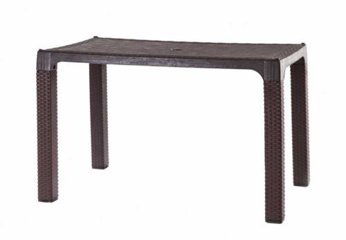 70x120 Rattan Trend Lux Table (Without Glass)