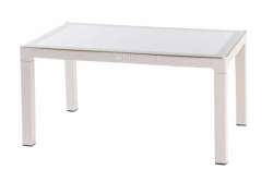 90x150 Стеклянный стол Rattan Trend Lux - Thumbnail