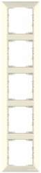 Candela White 5 Gang Vertical Frame - Thumbnail