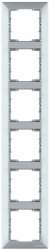 Candela White 6 Gang Vertical Frame - Thumbnail