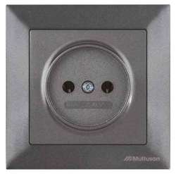 Candela White Socket Outlet Non-Earhed - Thumbnail