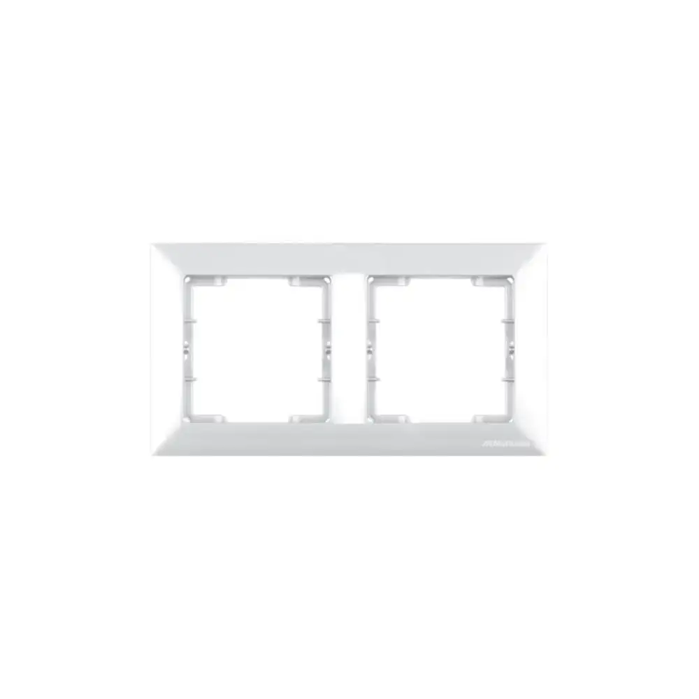 Daria 2 Gang Frame White - Thumbnail