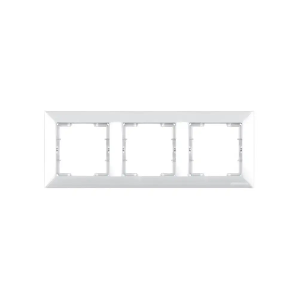 Daria 3 Gang Frame White