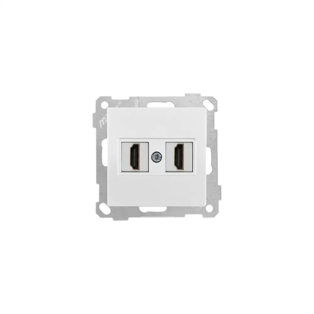 Daria Data Socket 2*Hdmi White