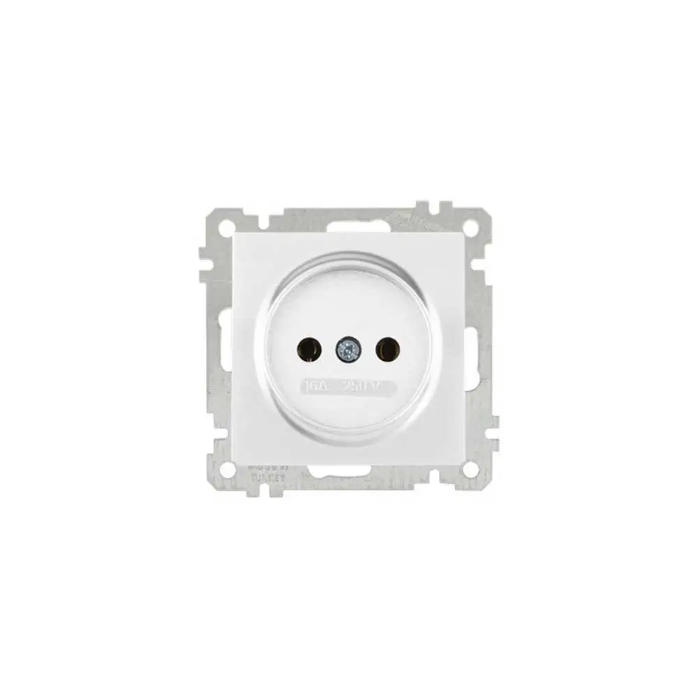 Daria Non-earthed Socket White - Thumbnail